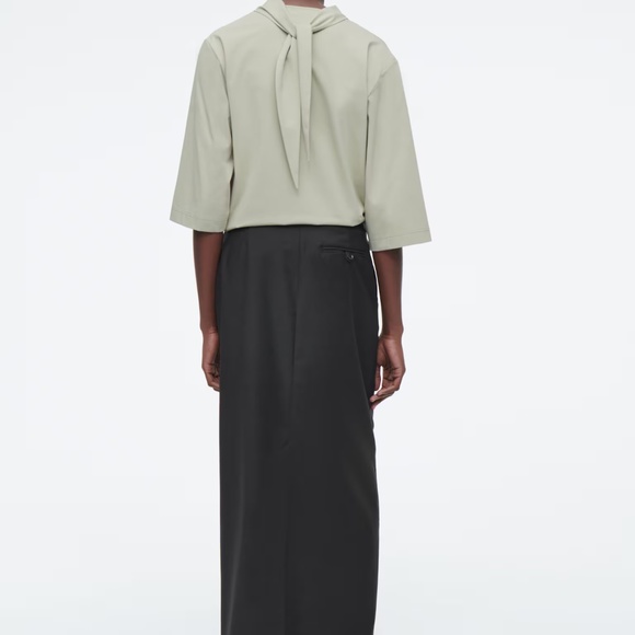 NWT COS WOOL COLUMN MAXI SKIRT - Picture 6 of 9